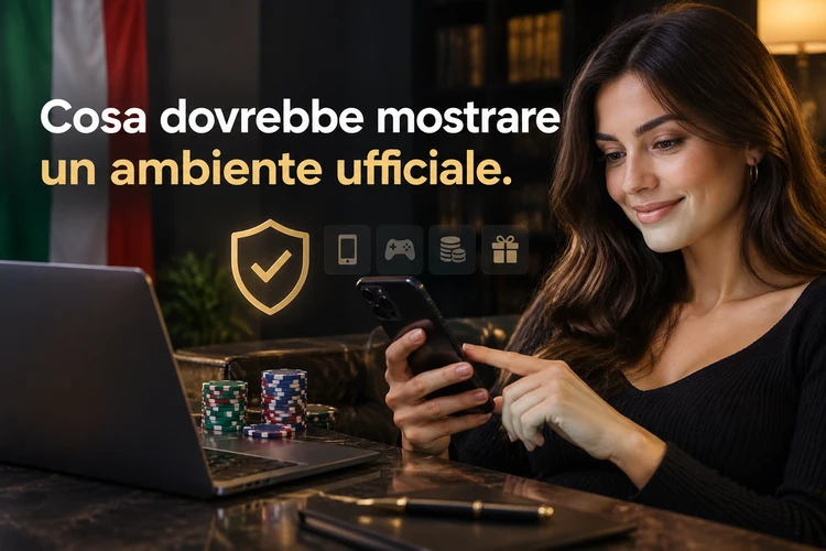 Cosa dovrebbe mostrare un ambiente ufficiale